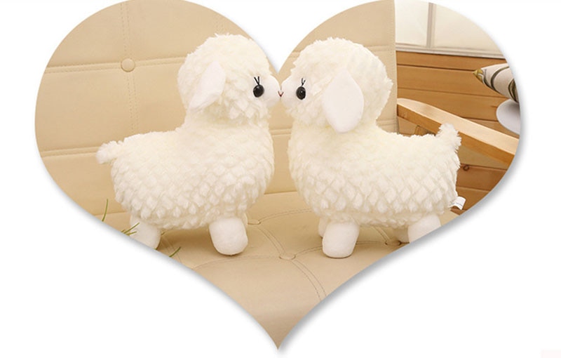 35/45cm Big Size Soft Cute Plush Toys Dolls Kawaii Sheep Alpaca Plush Toys Giant Stuffed Animals Toy Kids Christmas Gifts