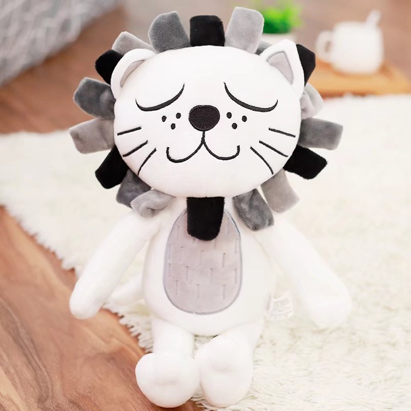 40/60CM Pillow cat lion child comfort plush toy doll living room bedroom children room decoration for baby gifts