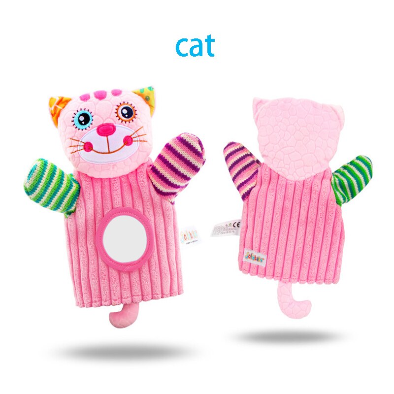 Animal Hand Puppet Cartoon Plush Toys Baby Educational Animal Hand Puppets Pretend Telling Story Doll Toy for Children Kid