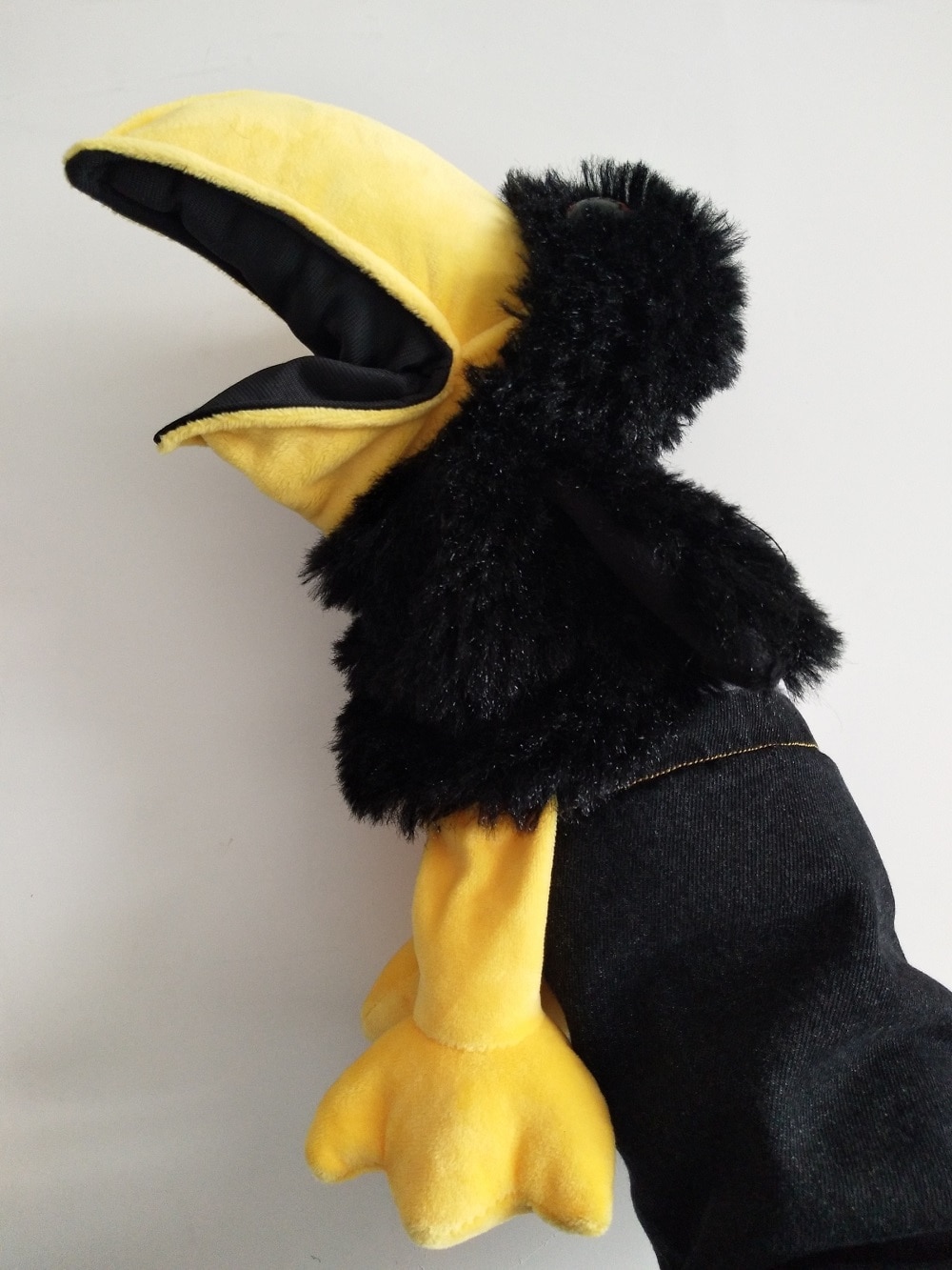 New style Plush Crow toy Action & Toy Figures Hand puppet cute plush doll Props educational toys