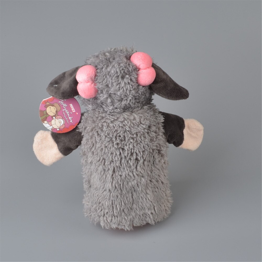 25cm Cherry Sheep Plush Hand Puppet, Baby Kids Plush Toy Gift Free Shipping