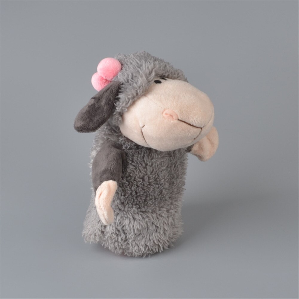 25cm Cherry Sheep Plush Hand Puppet, Baby Kids Plush Toy Gift Free Shipping