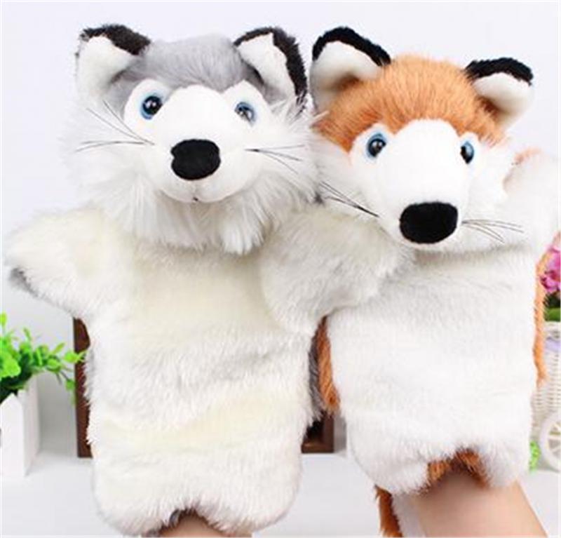 2020 New Free Shipping High Quality Baby Toy Animal Hand Puppet Plush Toys Cartoon Biological Child Baby For Birthday Gift