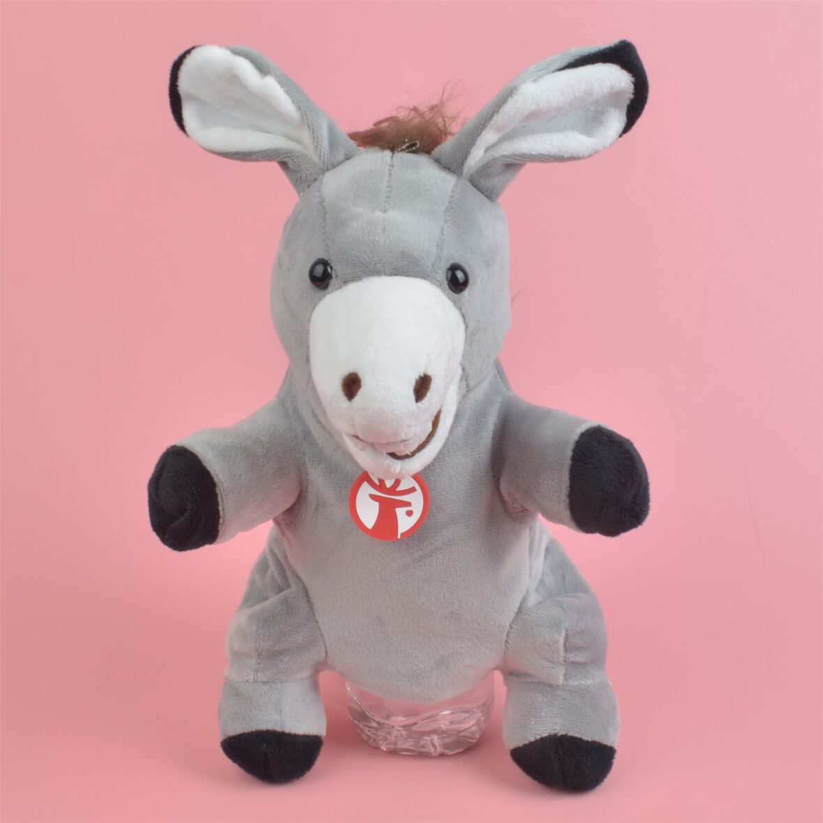 23cm Donkey Soft Hand Stuffed Plush Puppet