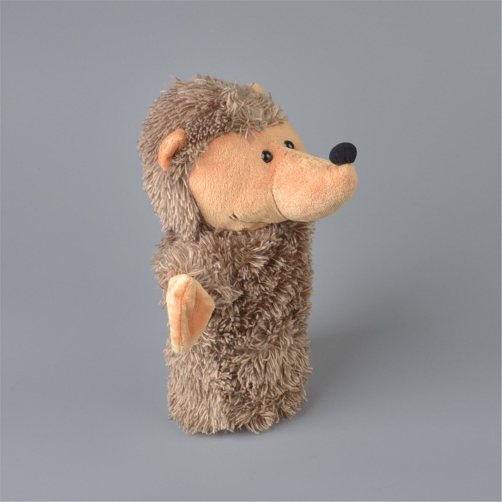 25cm Black Nose Hedgehog Plush Hand Puppet, Baby Kids Plush Toy Gift Free Shipping