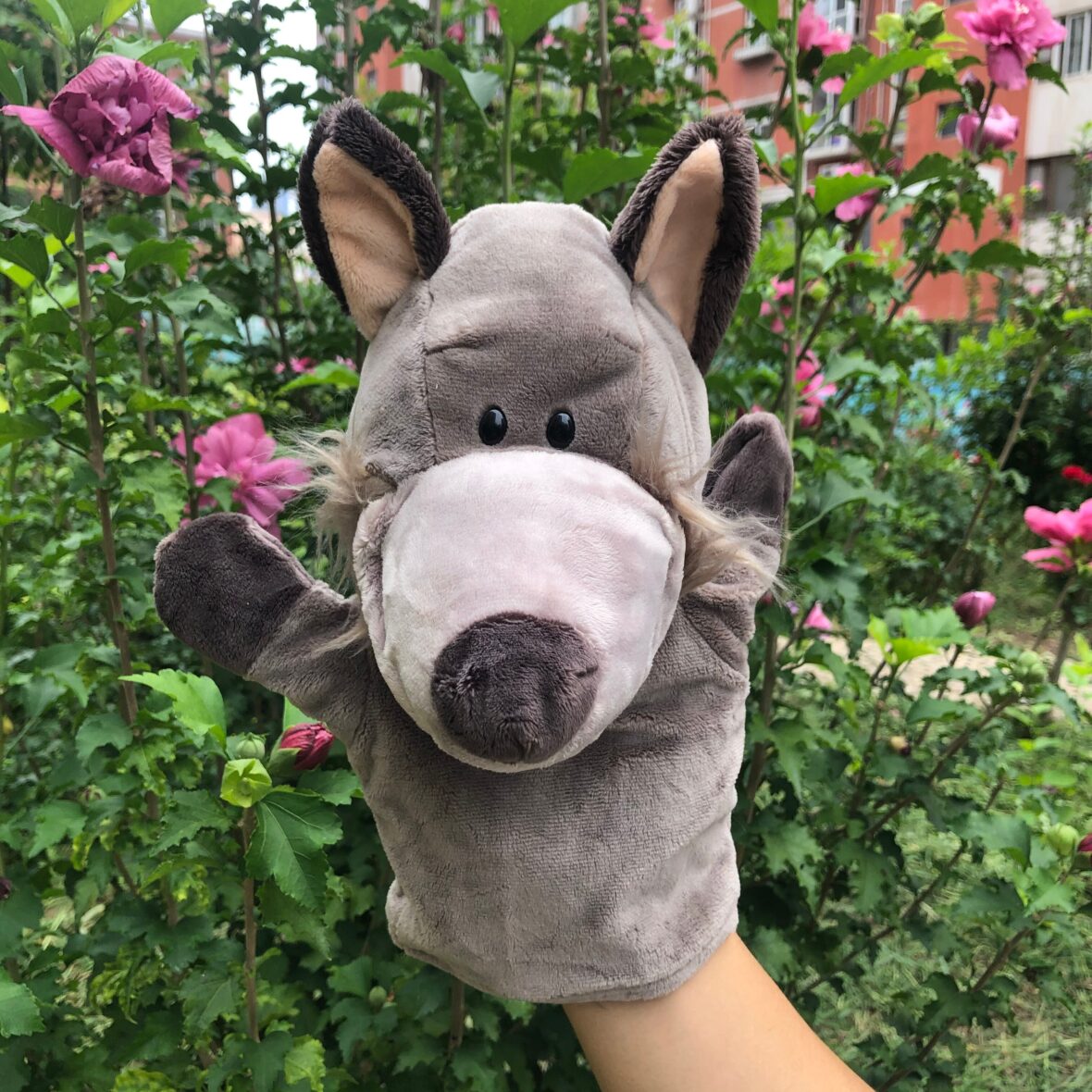 Wolf Soft Hand Puppet For Kids-24cm
