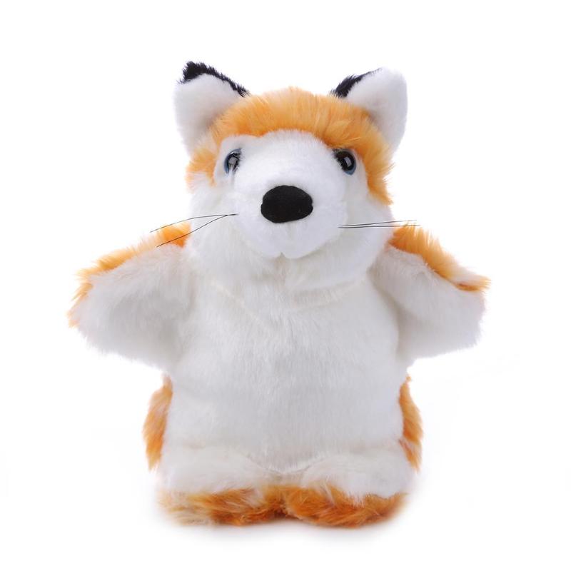 Fox Hand Puppet Soft Stuffed Plush Toy