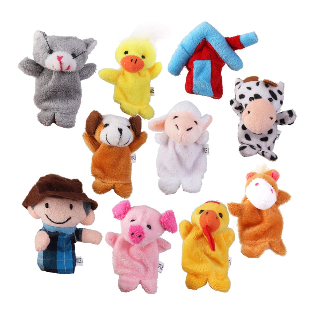 Finger Puppets Kids Educational Storytelling Toy Girl Boy Party Bag Filler Favor