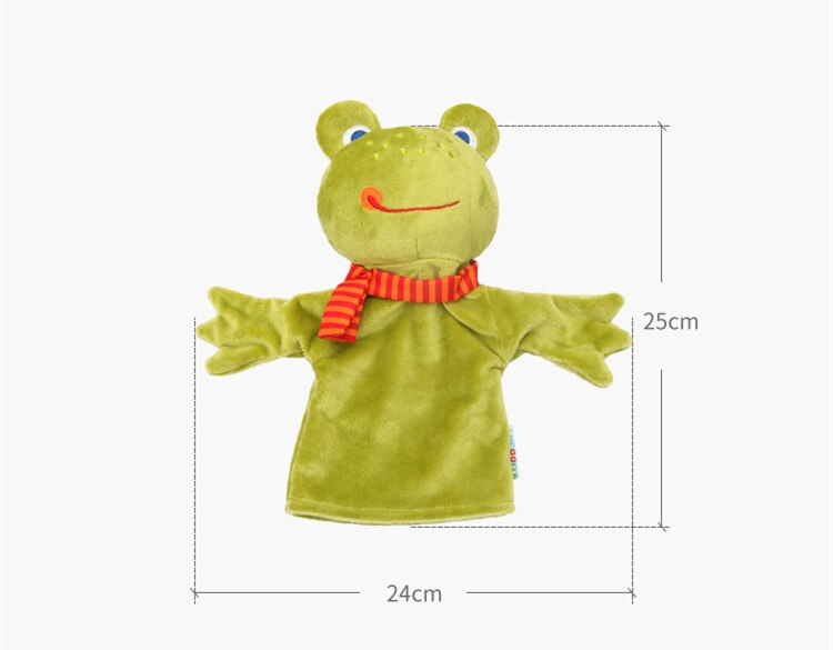 Kawaii Animal Baby Child Zoo Farm Animal Hand Glove Puppet Finger Sack Plush Toy Cloth Educational Hand Doll Puppet Story Toys