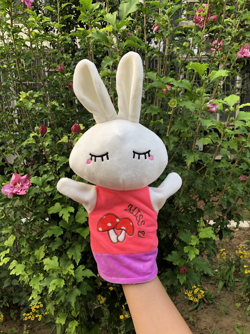 Rabbit Hand Puppet Soft Plush Toy