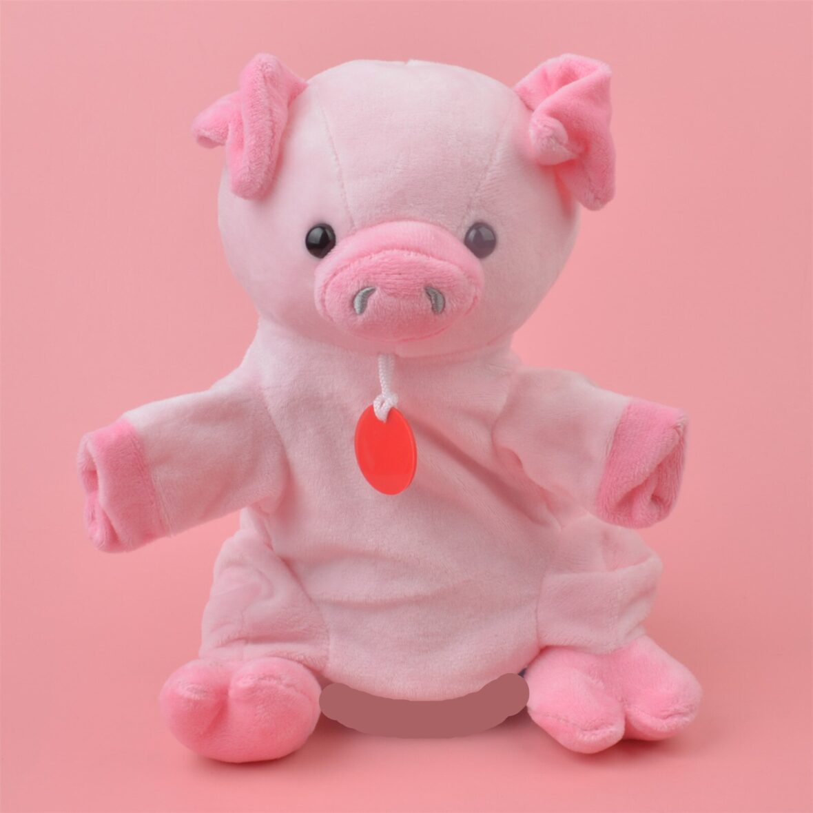 Pig Hand Puppet Soft Plush Toy