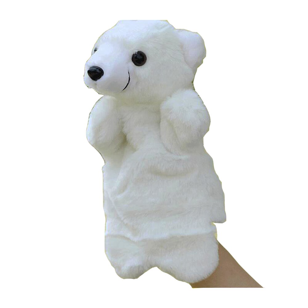 Polar Bear Hand Puppet Stuffed Plush Toy