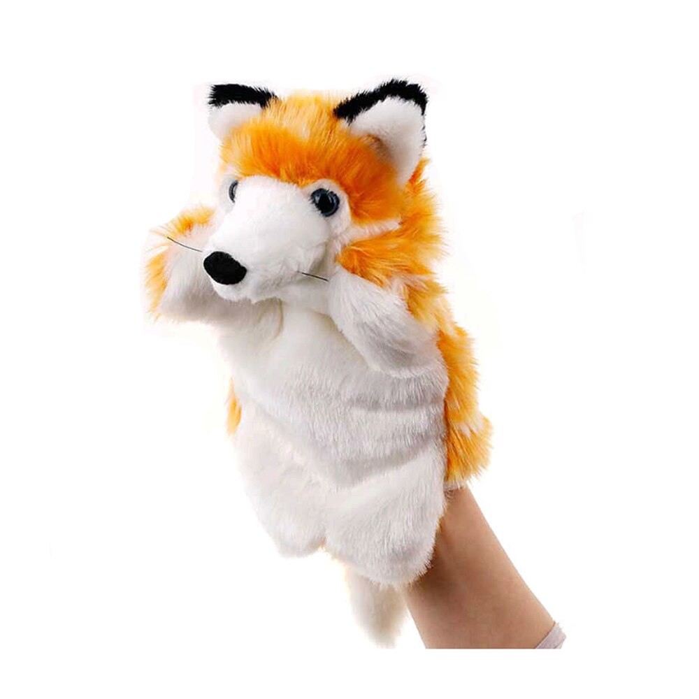 25cm Fox Hand Puppet Stuffed Plush Toy