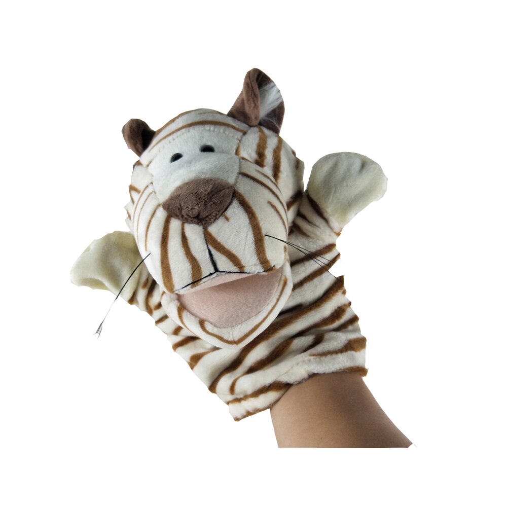 25cm Tiger Soft Stuffed Plush Hand Puppet