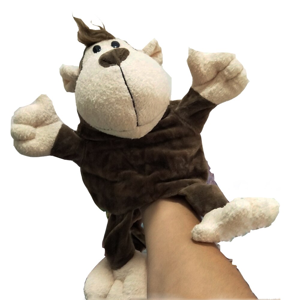 30cm Monkey Plush Stuffed Hand Puppet
