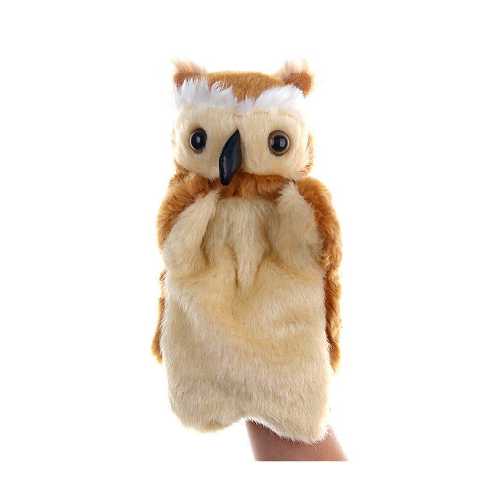 Owl Stuffed Plush Hand Puppet