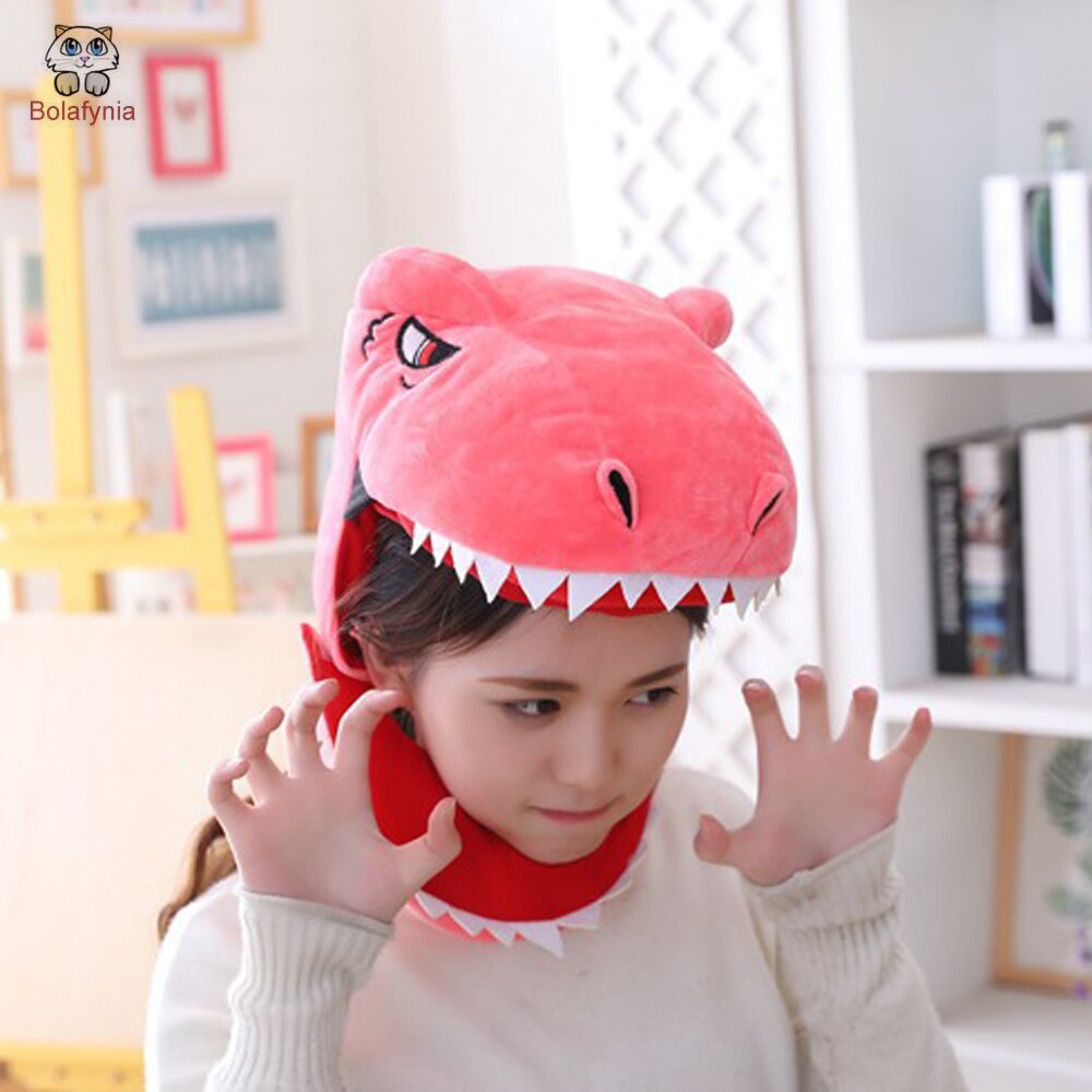 Dinosaur Soft Plush Headgear
