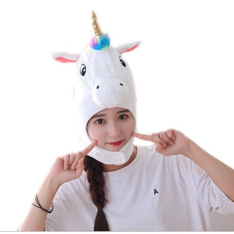 Unicorn Horse Soft Plush Hat