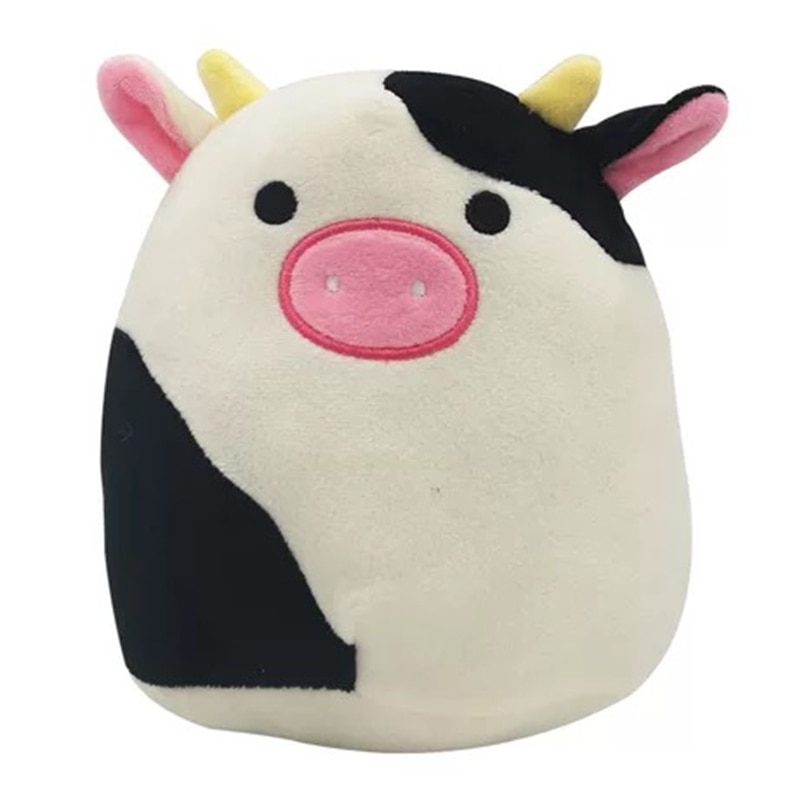 20-30cm Soft Cartoon Frog Pillow Cute Soft Cow Doll Cow Plush Toy Children's Bbirthday Ggift