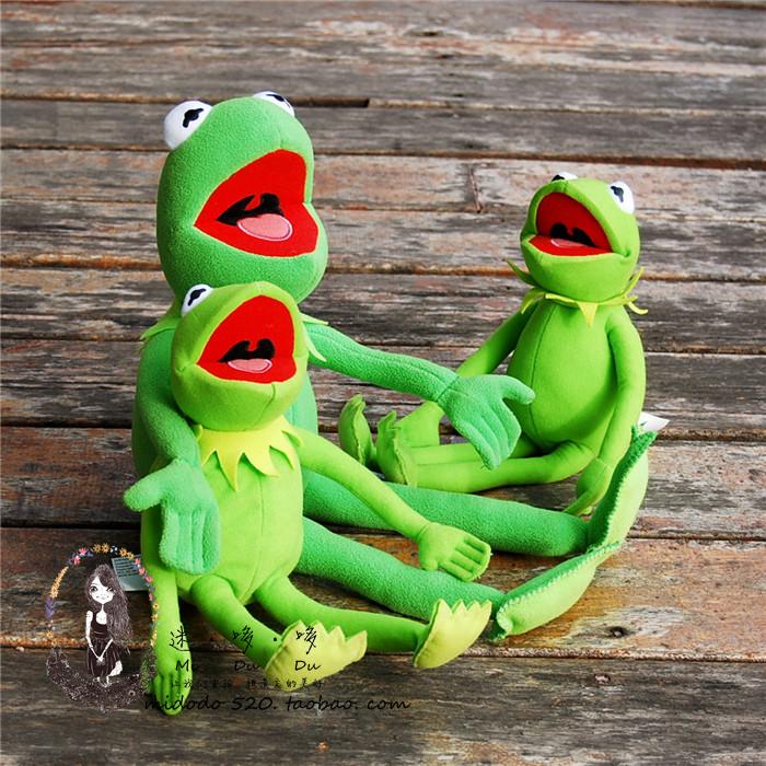 20/38/40/60cm Kermit Plush Toy Kawaii Frogs Doll Stuffed Animal Soft Stuffed Toy Dropshipping Christmas Holiday Gift for Kids