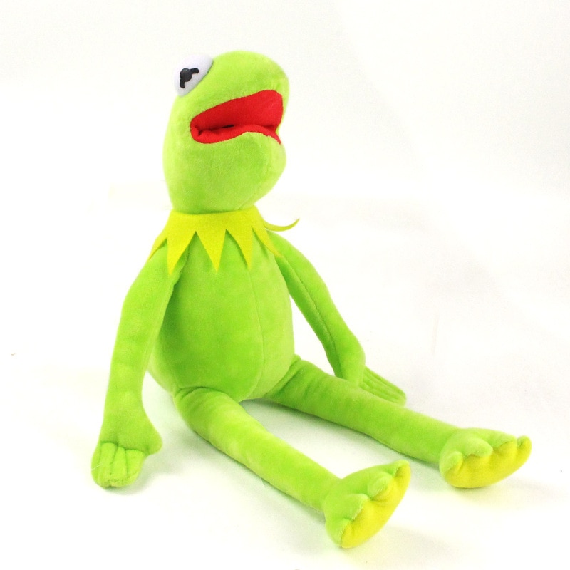 New Kermit Frog Plush Toy Sesame Street Soft Stuffed Kawaii Frog Dolls for Children Kids Birthday Christmas Gifts