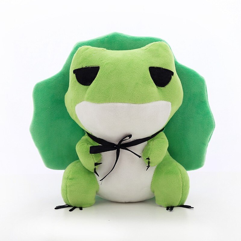 30-40cm Japan Kawaii Casual Game Travel Frog Plush Animal Stuffed Toy Doll For Children Girl Birthday Gift For Kids
