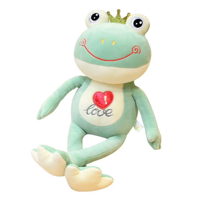 Crown Frog Soft Plush Toy