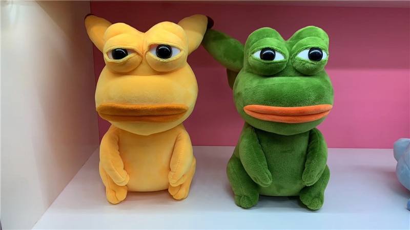 25cm Adorkable Sad Frog Plush Toy Soft Stuffed Animal Big Mouth Frogs Pillows Doll Cartoon Anime Toys for Children Kids Gift