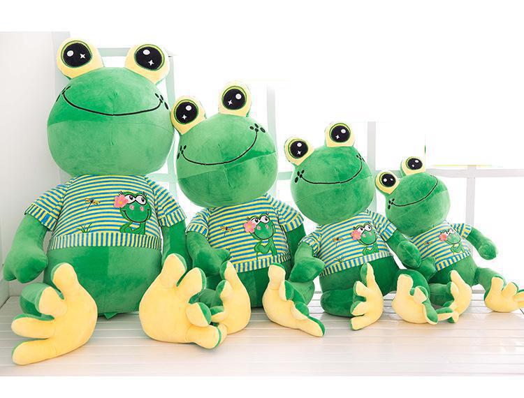 Giant Frog Soft Stuffed Plush Toy -  - World of plushies