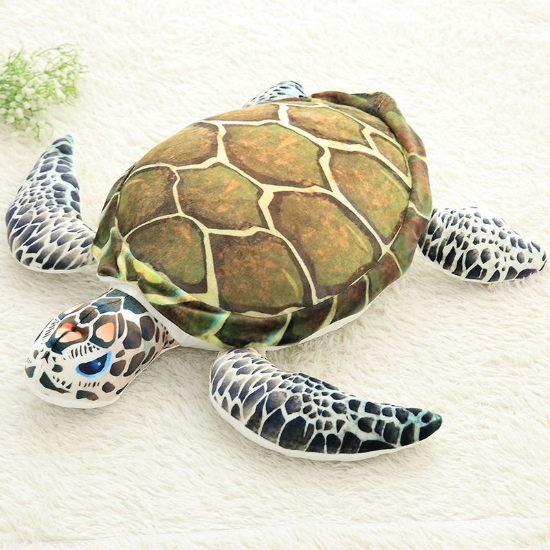40-60cm New sea Tortoise plush toys stuffed soft PP Cotton pillow Cushion Turtle doll Christmas present kids