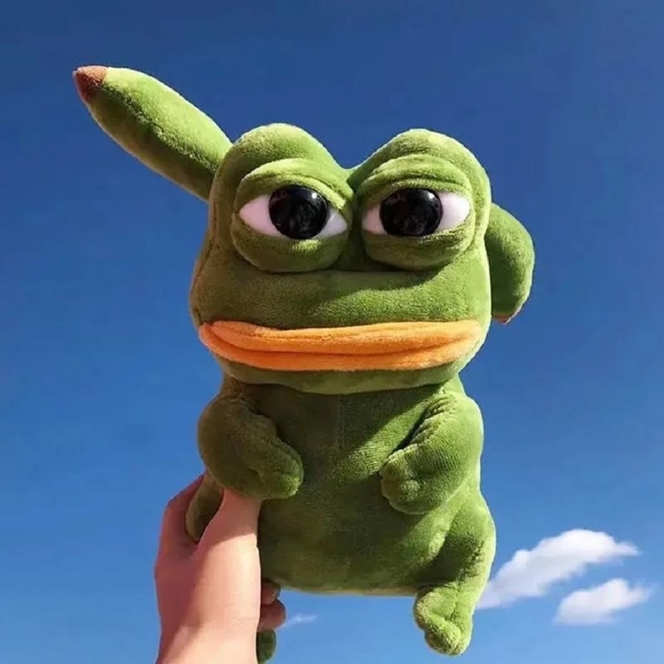 anime frog plush