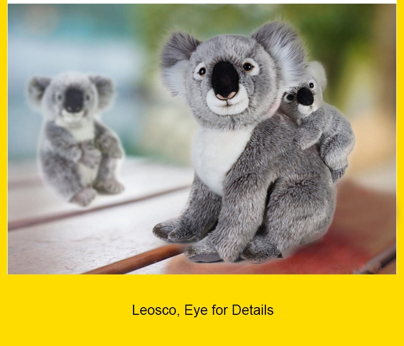 National Geographic Kawaii Koala Plush Toys For Children Australian Koala Bear Plush Stuffed Soft Doll Kids Lovely Gift For Girl