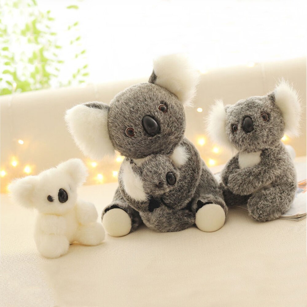 26cm Koala Plush Baby Toys Australian Koala Bear Stuffed Soft Doll Kids Lovely Gift for Friends Girls Baby Parent-child Toys