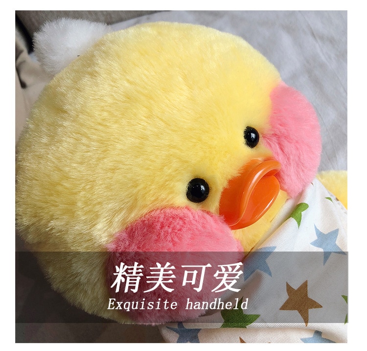 Duck Plush backpack Kawaii Messenger Bag Korean Netred Hyaluronic Acid White Duck Doll Lalafanfan Duck Toy backpack Birthday Gi