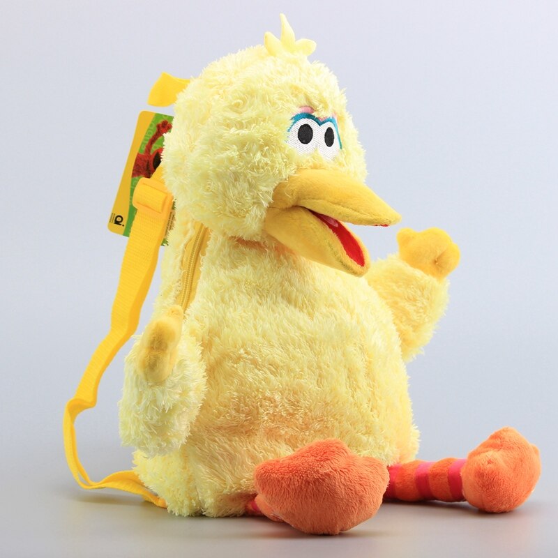 Big Bird Soft Plush Backpack  - World of plushies