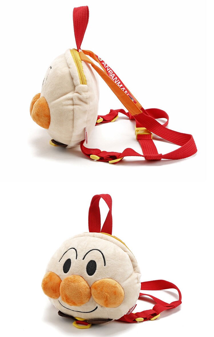 Japanese Cartoon Baby plush Backpack Soft Stuffed Kids Children Bagpack Bags For anpanman doll Christmas gift Toys