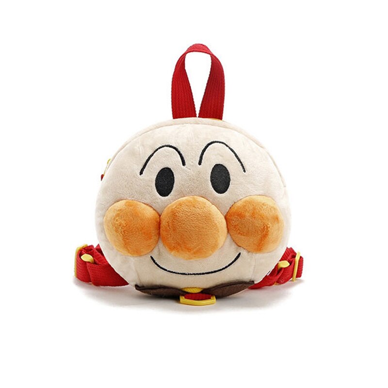 Japanese Cartoon Baby plush Backpack Soft Stuffed Kids Children Bagpack Bags For anpanman doll Christmas gift Toys