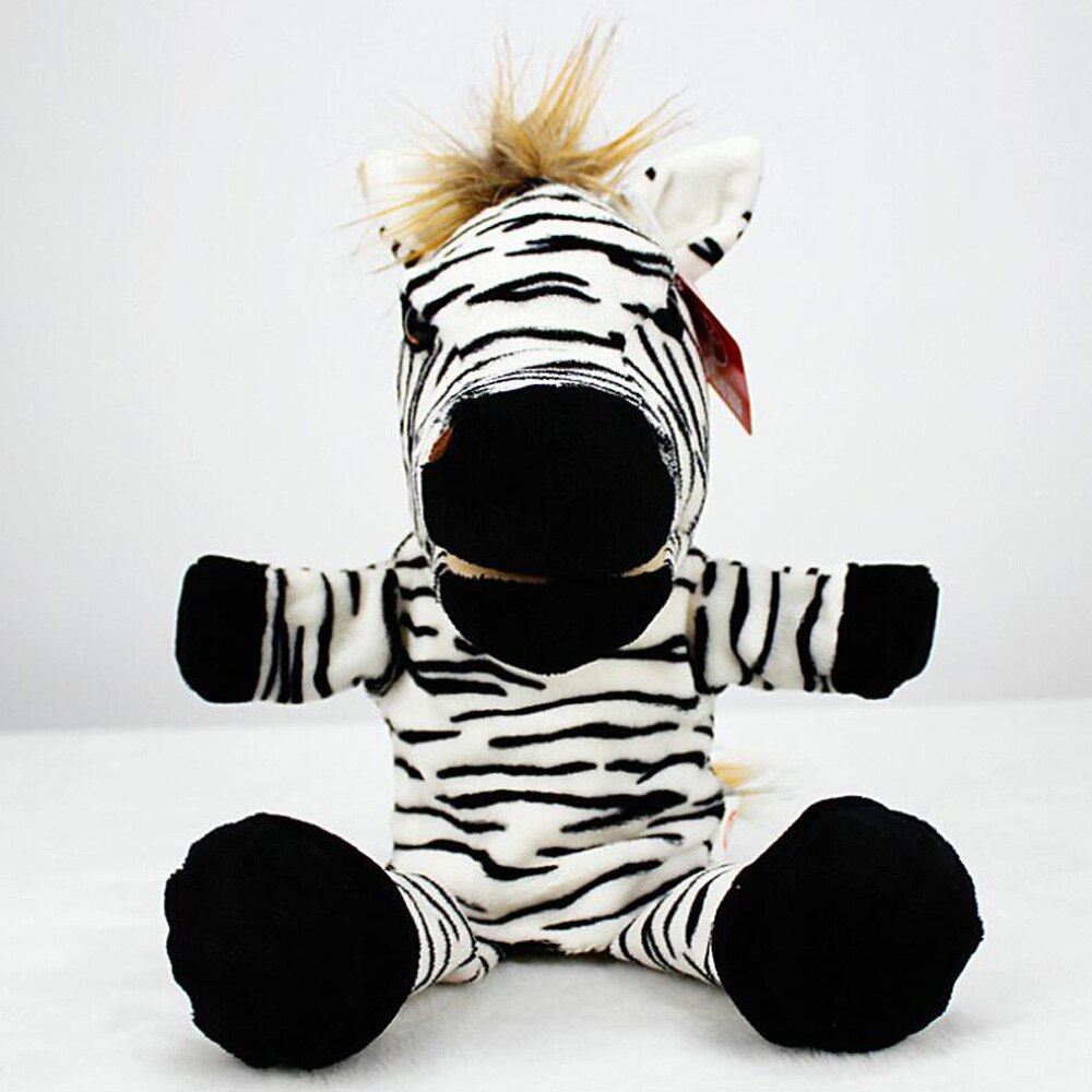 The Puppet Company Zebra Animal Design Glove Hand Puppet Soft Toy Plush 