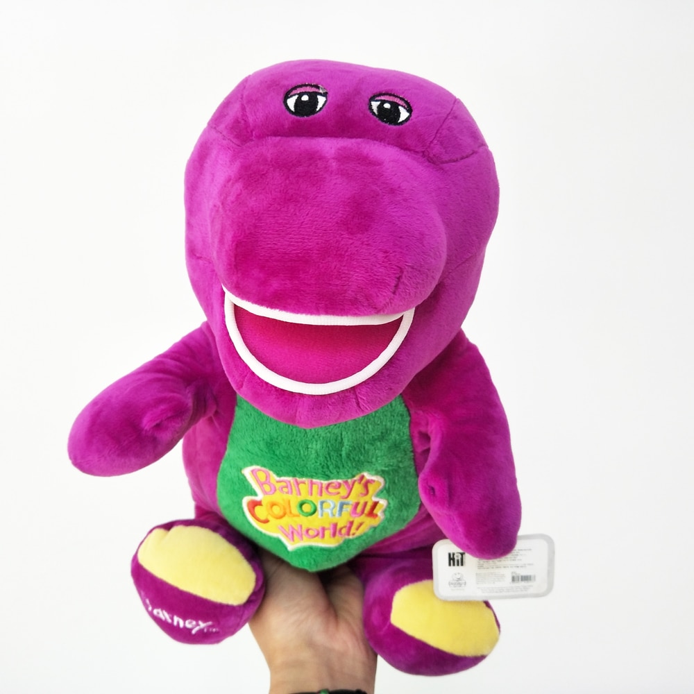 New Purple Dinosaur Barney Doll Children Plush Kid Stuffed Toy Barney