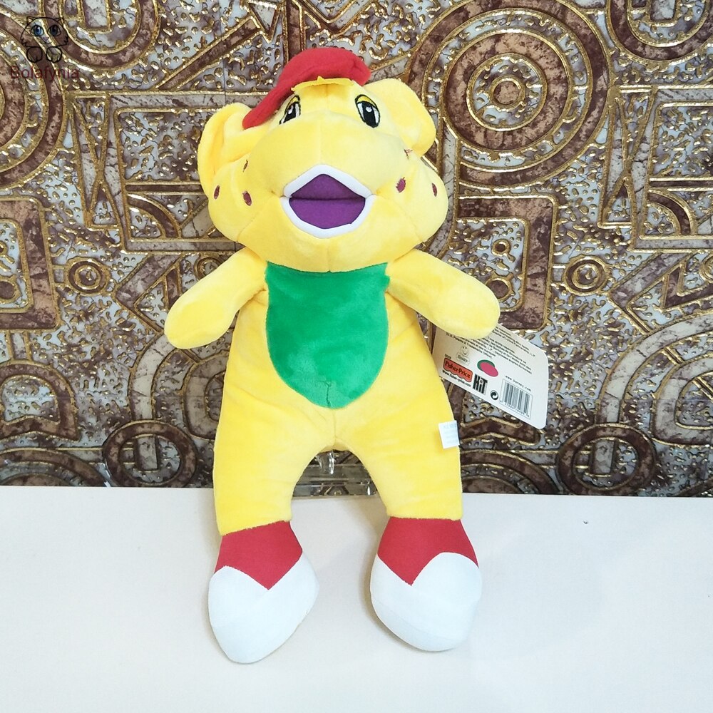 Yellow Dinosaur Barney Children Plush Toys Cartoon kId Stuffed Barney Doll