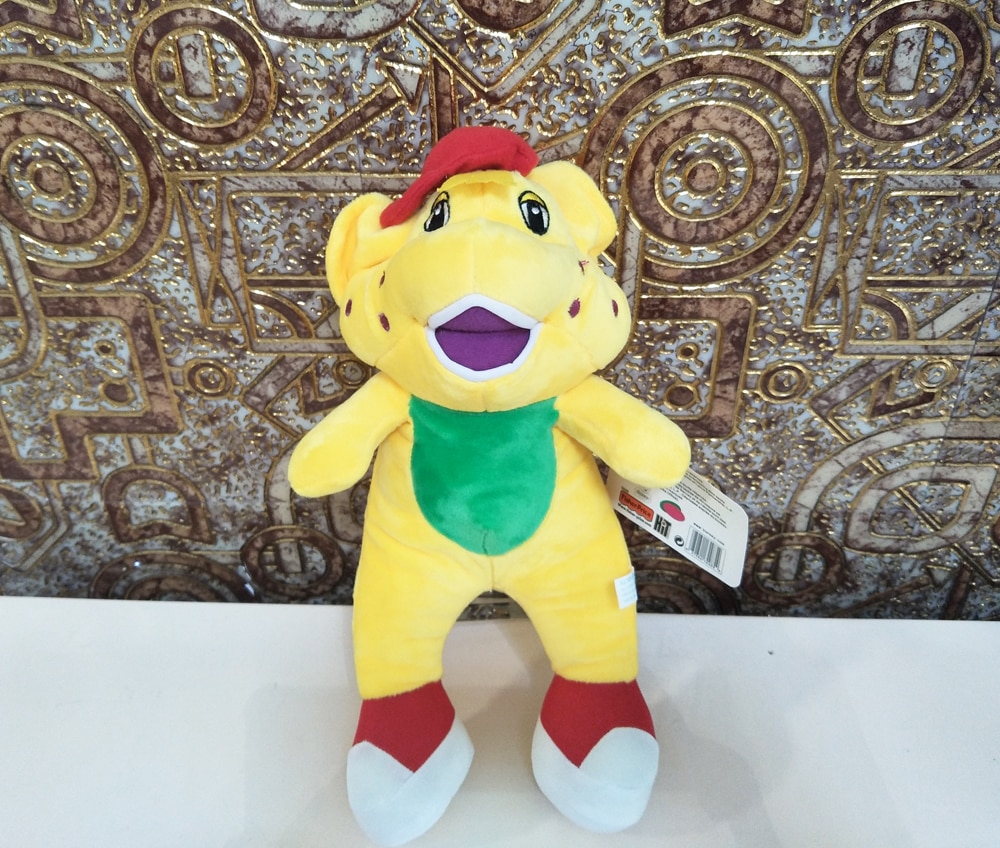 Yellow Dinosaur Barney Children Plush Toys Cartoon kId Stuffed Barney Doll