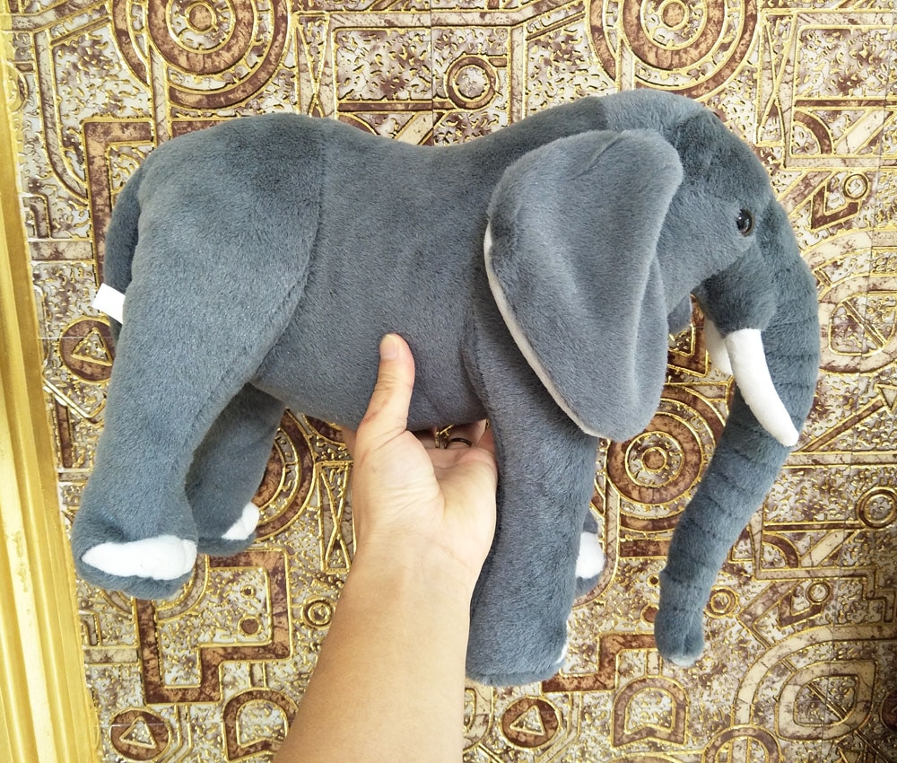 Children Plush Stuffed Toy Simulation Elephant Kids Christmas Birthday Gift