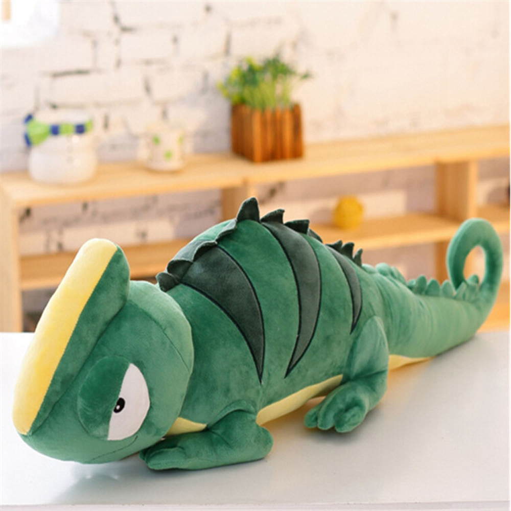 Children Plush Stuffed Toy Chameleon Baby Kids For Christmas Birthday Gift 90cm