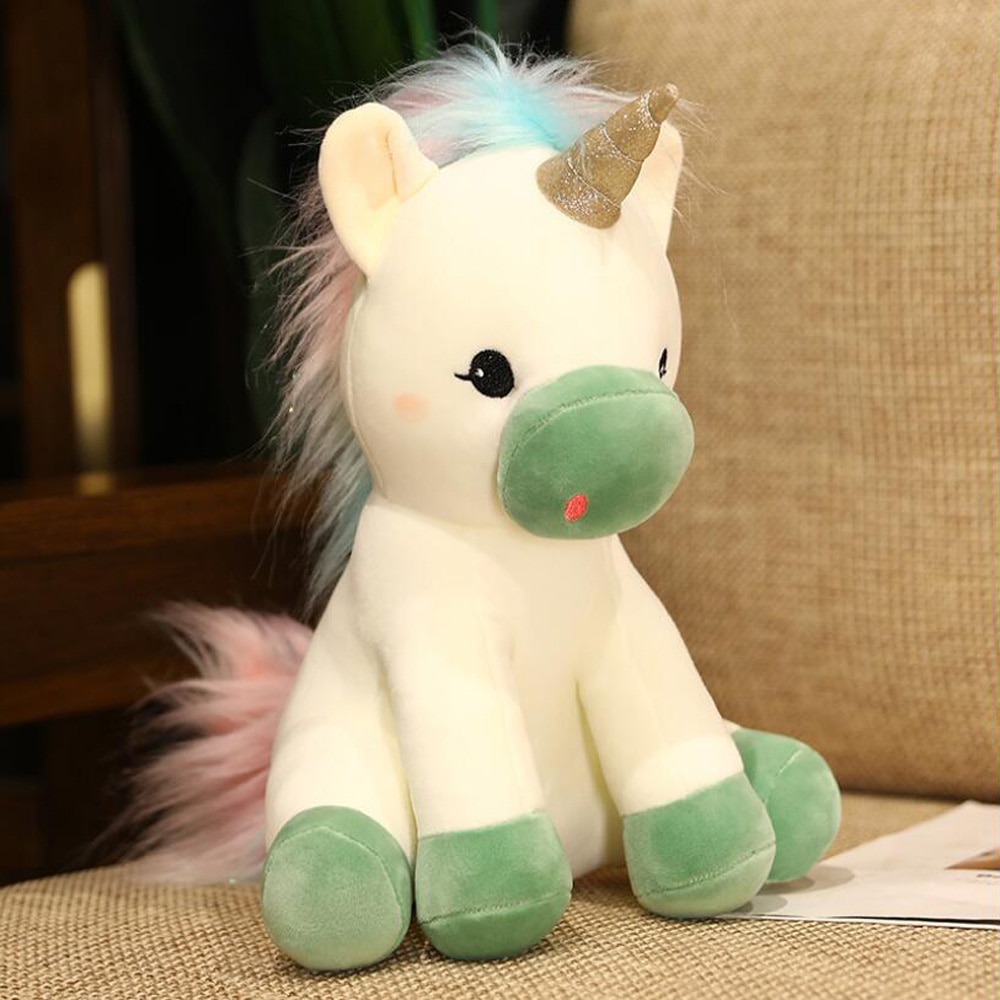 Cartoon Unicorn Doll Birthday Christmas Gift Girl Bed Sleeping Pillow Children Stuffed Plush Toys