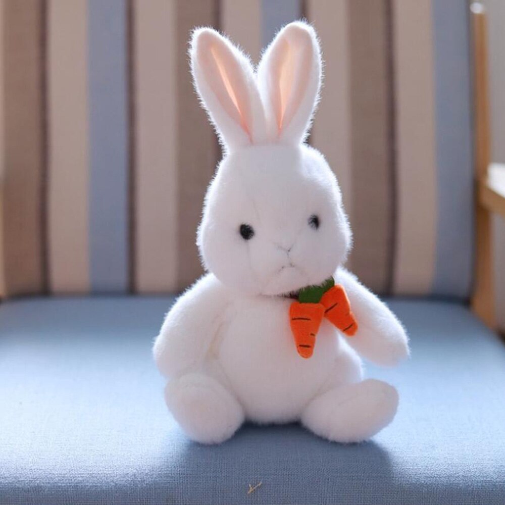 rabbit with carrot soft toy