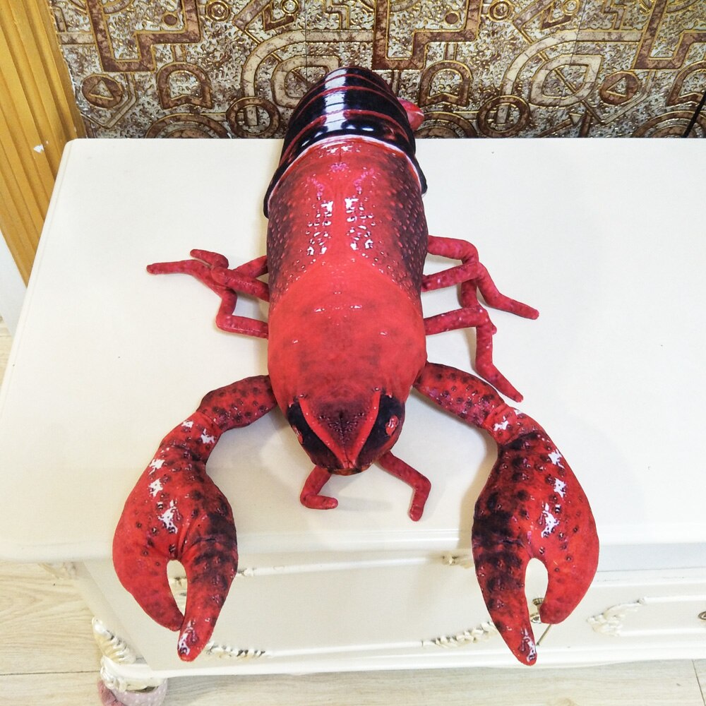 Realistic Red Lobster Soft Stuffed Plush Toy