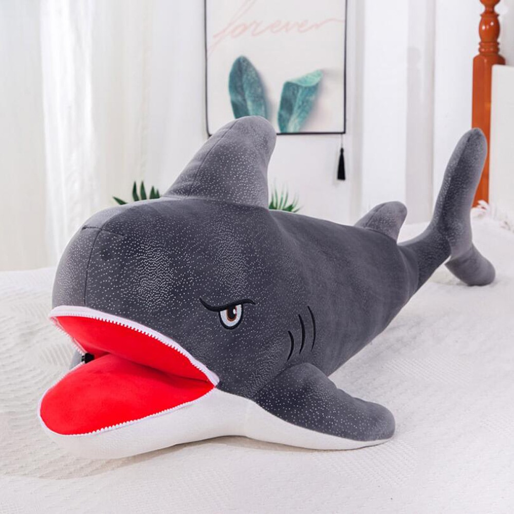 Creative Doll Aquarium Animal Ferocious Shark Pillow Children Birthday Christmas Gift Stuffed Plush Toys