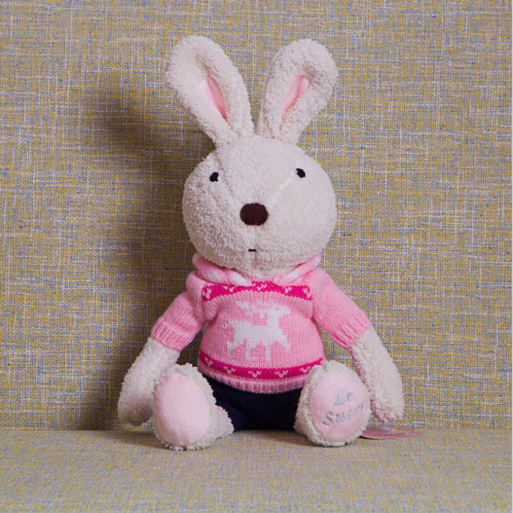 Children Plush Stuffed Toy Birthday Gift Girl Love Sweater Rabbit