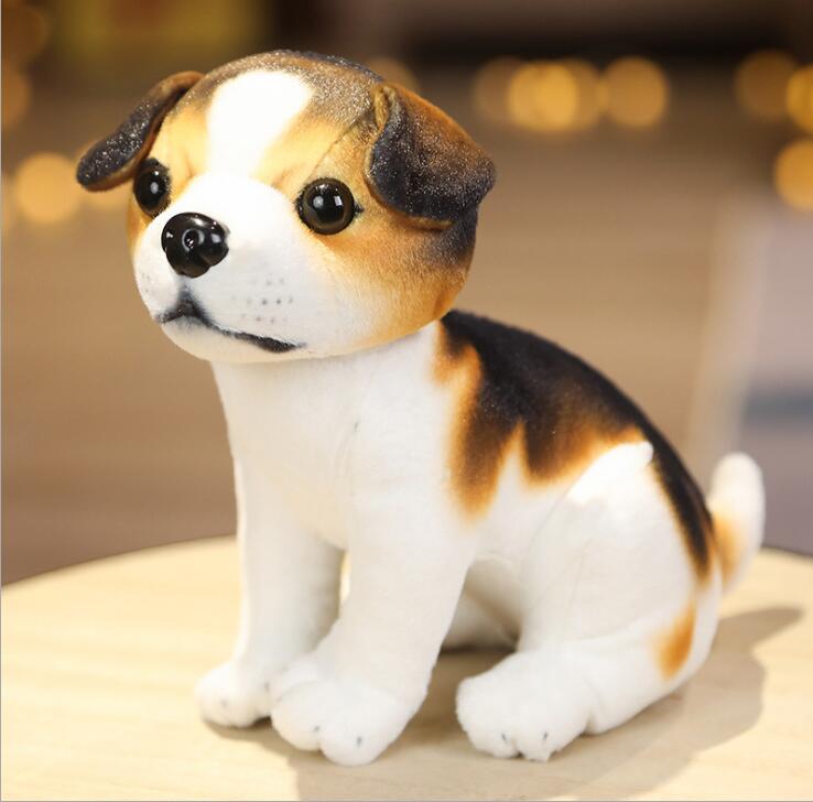 Children Plush Toy 3D Simulation Dalmatian Husky Doll Puppy Kids Stuffed Birthday Gift