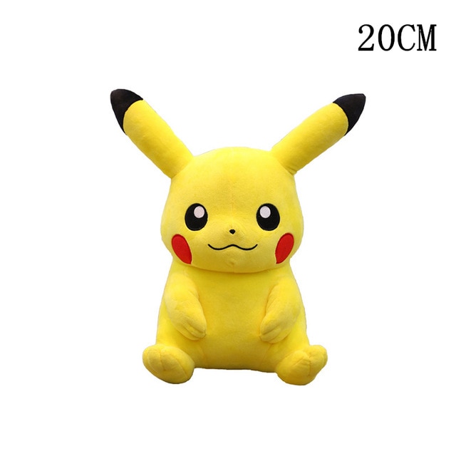 Pokemon Stuffed Plush Toys 20/25CM Kawaii Pikachu Jenny Turtle Anime Doll Kids Birthday Christmas Gift Original Genuine